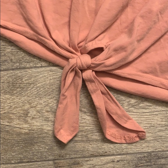 Americana short sleeve tie front tee - Picture 4 of 4